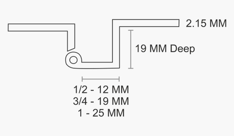 Brass W-Hinges